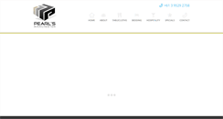 Desktop Screenshot of pearlsmanchester.com.au